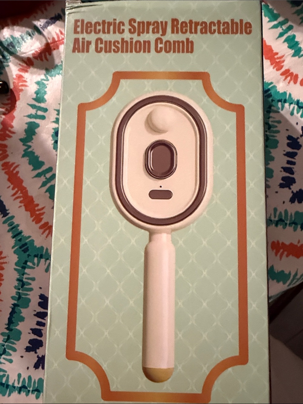 2 NEW Electric Spray Retractable Air Cushion Comb to detangle defrizz not open